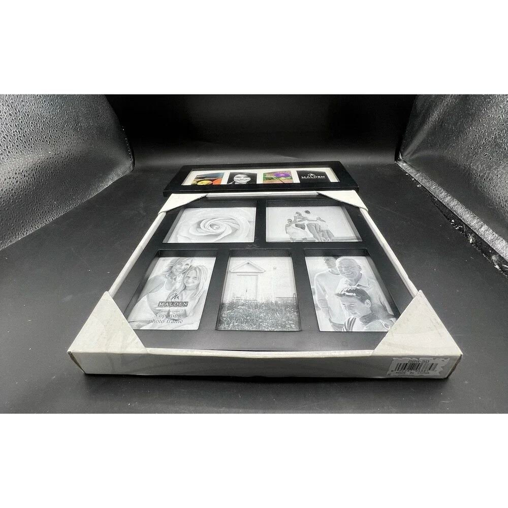Malden Photo Frames, Black Matte – 2-Pack (1 New, 1 Pre-Loved)